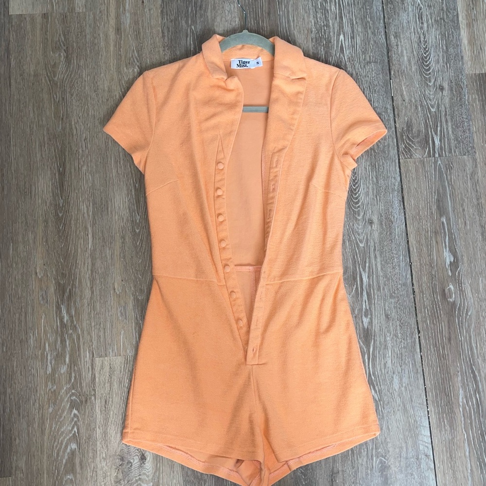 TIGER MIST orange romper